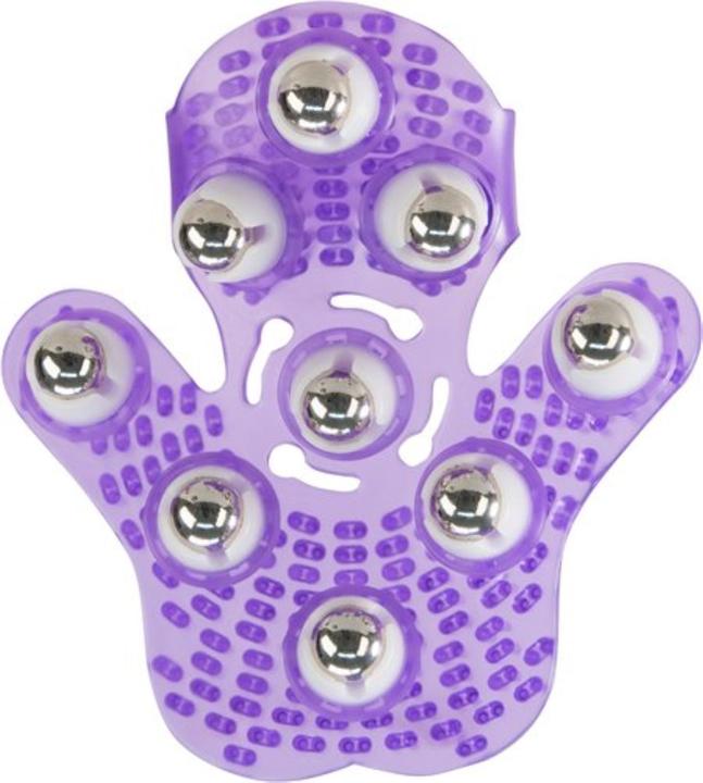 Image du produit PowerBullet Gant de massage à billes violet