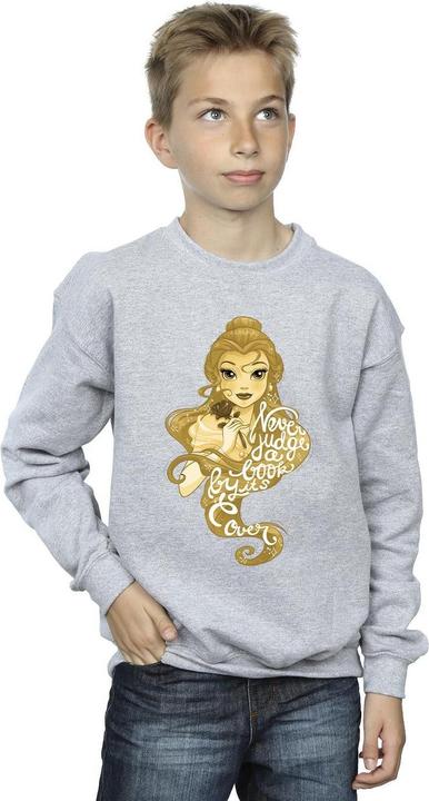 Actual product image Disney Boys Beauty And The Beast Never Judge Sweatshirt (140, 146)