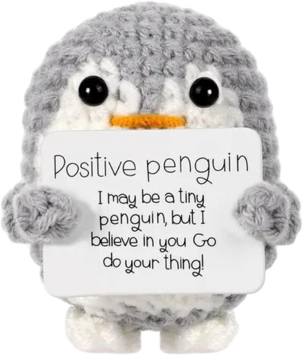 Actual product image I Am Creative Positive Penguin (4.50 cm)