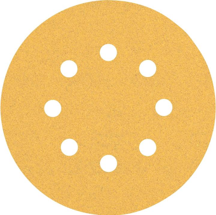 Immagine prodotto Bosch Professional Zubehör Expert C470 Carta abrasiva a 8 fori per levigatrice rotorbitale, 125 mm, G 100, 5 pezzi. (100)