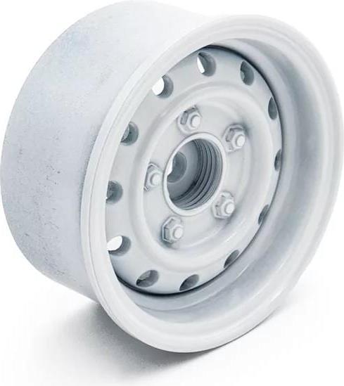 Immagine prodotto Hobbytech Cerchi 1.9" Metal Beadlock Classic 1 Bianco, 4