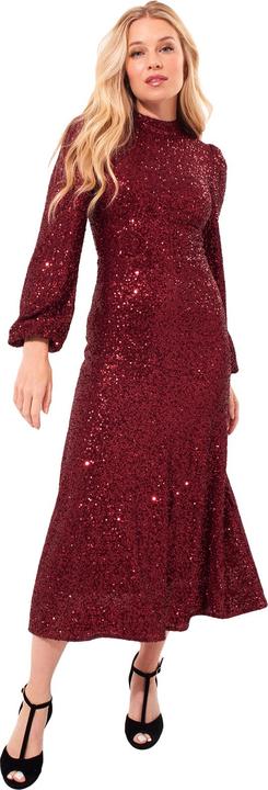 Image du produit Joe Browns Robe midi à col haut entièrement en sequin (46)