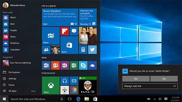 Actual product image Microsoft Windows 10 Home (1 User)
