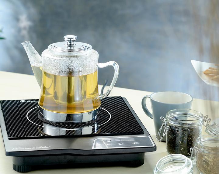 Actual product image Rosenstein & Söhne 2in1 Glass Tea Maker & Teapot (1.50 l)