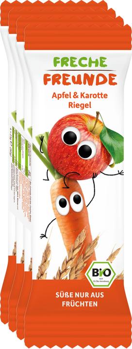 Actual product image Freche Freunde Getreideriegel Apfel & Karotte (23 g)