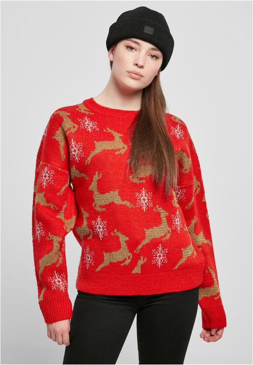 Image du produit Urban Classics Pull de Noël surdimensionné pour femmes (XS)