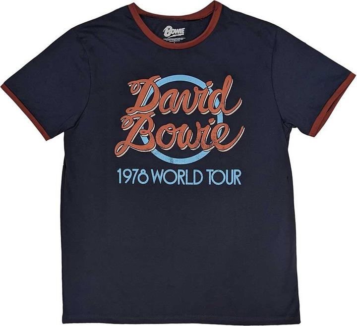 David Bowie 1978 World Tour TShirt