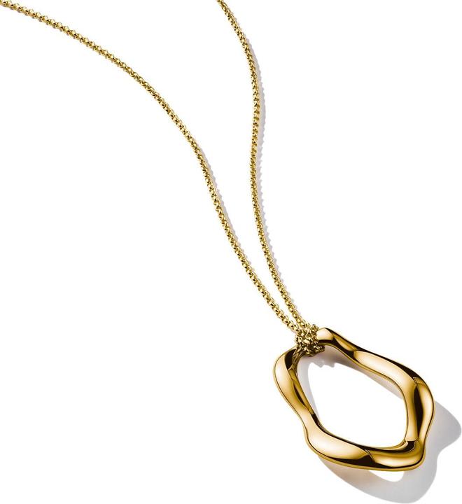 Produktbild Thomas Sabo Halskette mit Anhänger Natural Beauty vergoldet (Silber 925)
