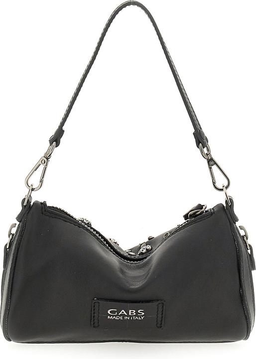 Actual product image Gabs Pepita shoulder bag, leather, 20 cm, with elasticated gusset