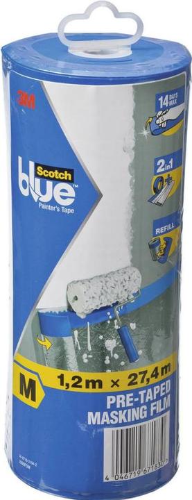 Actual product image Scotch Abroller ScotchBlue 2093 1210 mm x 27.4 m, Transparent (1210 mm)
