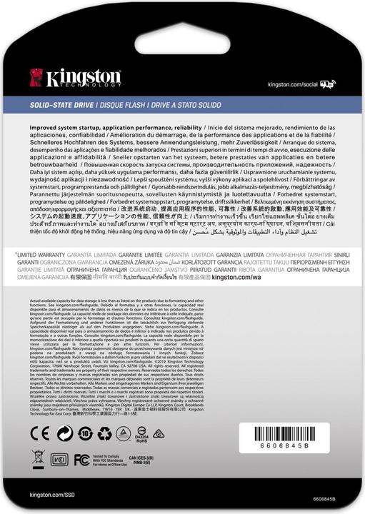 Actual product image Kingston DC1000M (3840 GB, 2.5")