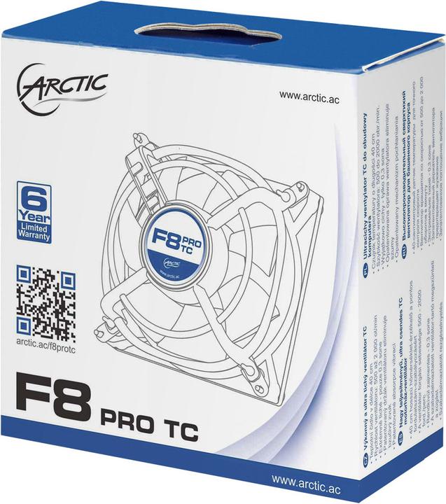 Produktbild Arctic F8 Pro TC (80 mm, 1 x)