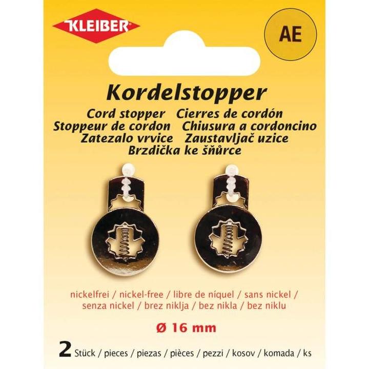 Produktbild Kleiber Kordelstopper, Metall, silber