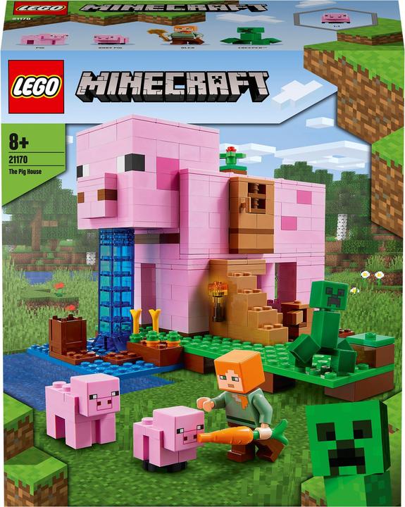Actual product image LEGO The Pig House (21170, LEGO Minecraft)