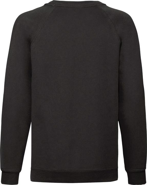 Actual product image Fruit of the Loom Childrens/Kids Classic Raglan Sweatshirt (164, 170)