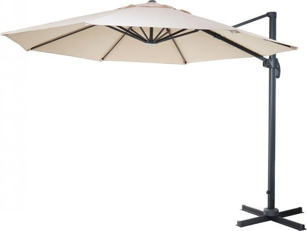 Produktbild Swisshandel24 Gastronomie-Luxus-Ampelschirm Sonnenschirm, Ø 4m - 10355