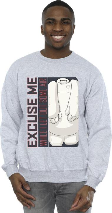 Immagine prodotto Disney Big Hero 6 Baymax Excuse Me Some Air Felpa Uomo (XXL)
