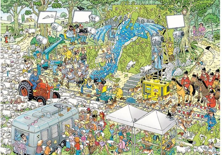 Actual product image Jumbo The TV studio (1000 pieces)