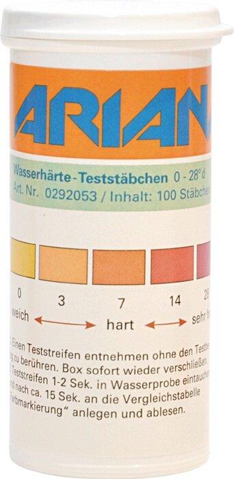 Ariana Messstäbchen TRGS 611 Wasserhärte 0-28 °dH 100 St.