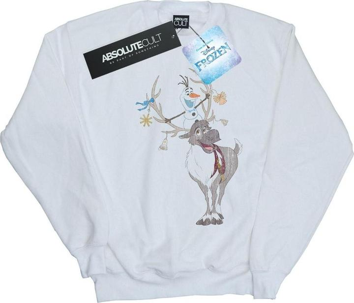 Produktbild Disney Frozen Sven And Olaf Christmas Ornaments Sweatshirt Mädchen (152, 158)