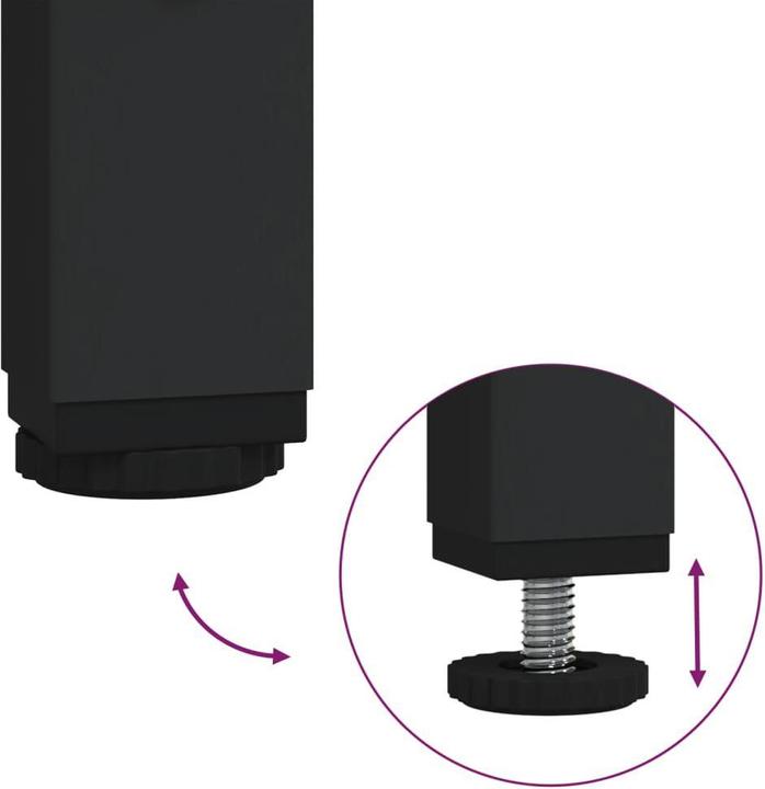 Actual product image VidaXL Georgetta (78.5 x 33 x 153 cm)