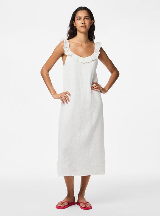 Actual product image Pieces PCSASTINA Musselin Midikleid (M)