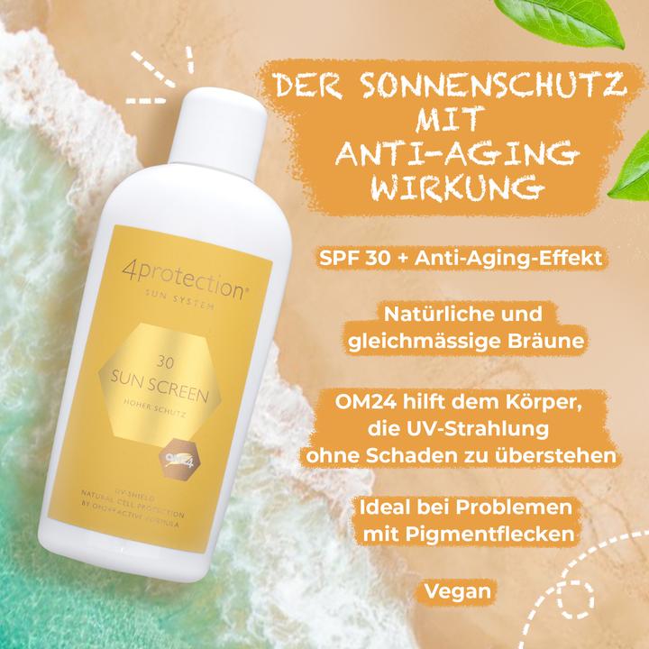 Produktbild Omnimedica Sun Screen SPF 30 (Sonnencreme, SPF 30, 100 ml, 500 g)