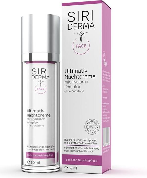 Produktbild Siriderma Ultimativ Nacht Repair Creme ohne Duftstoffe Creme (50 ml, 24h Creme)