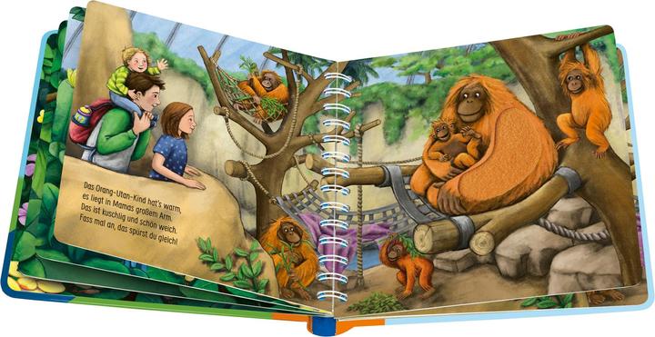 Image du produit Ravensburger Mon premier livre à toucher : Mes animaux du zoo (Allemand)