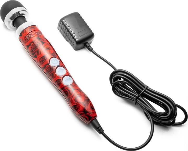 Produktbild Doxy Number 3 Wand Massager Rose Pattern