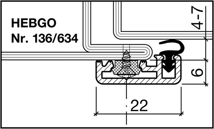Image du produit Hebgo Profilés de maintien 136