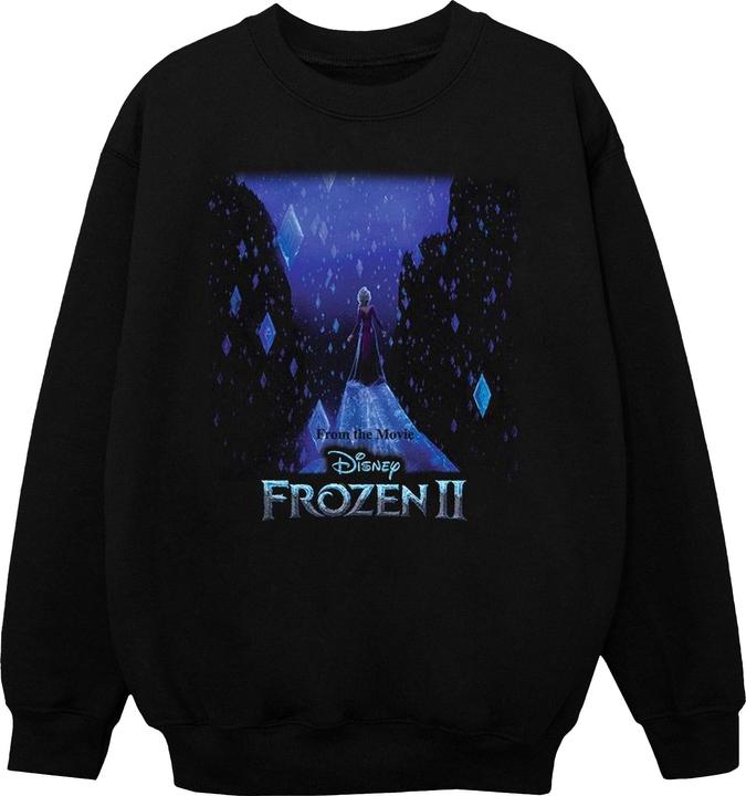 Actual product image Disney Boys Frozen 2 Elsa Diamond Elements Sweatshirt (140, 146)