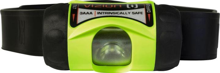 Actual product image UK Headlamp 3AAA Vizion (i) ATEX, neon yellow (65 lm)