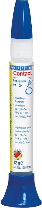 Actual product image Weicon Contact VA Cyanoacrylate Adhesive 100 30 g (47 g)