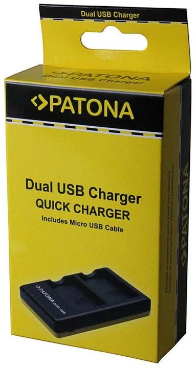 Actual product image Patona Dual charger Canon BP511 (Charger)
