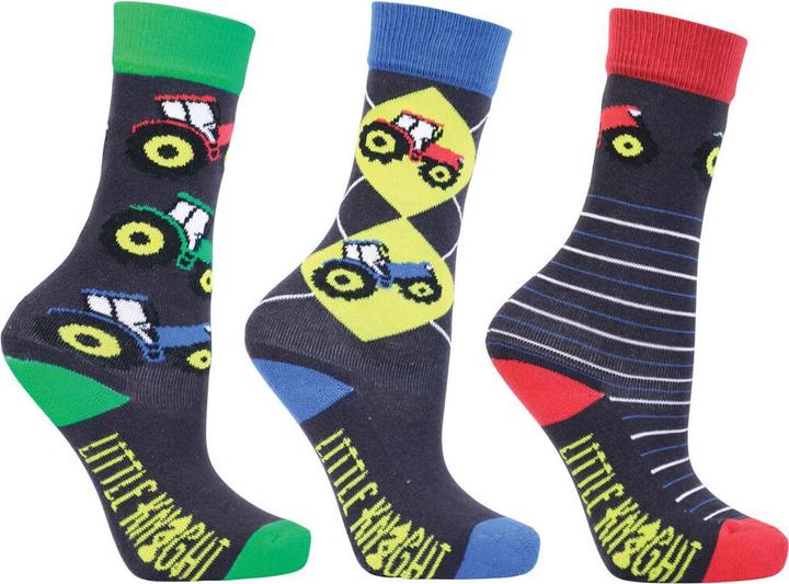 Actual product image Little Tractor Collection socks for boys (3-pack) (pack of 3, 152)