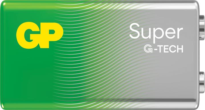Produktbild GP Batteries GP Super Alkaline 9V-Block 6LR61 Neu 0301604AETA-B1 (1 Stk., AA)