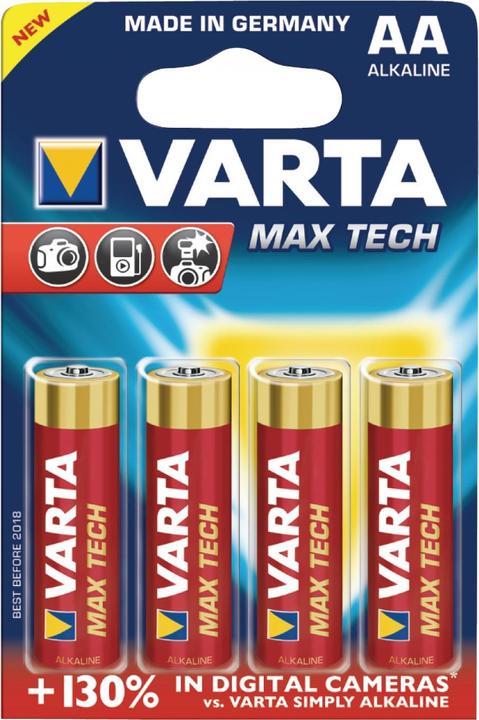 Immagine prodotto Varta LongLife Max Power (4 pz., AA, 2980 mAh)