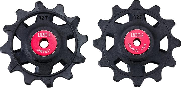 Produktbild BBB RollerBoys 12T-12T Keramik-Schalträdchen für SRAM Road-Umwerfer