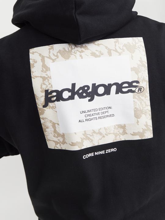 Produktbild Jack & Jones Rückenprint Kapuzenpullover Kapuzenpullover (XS)