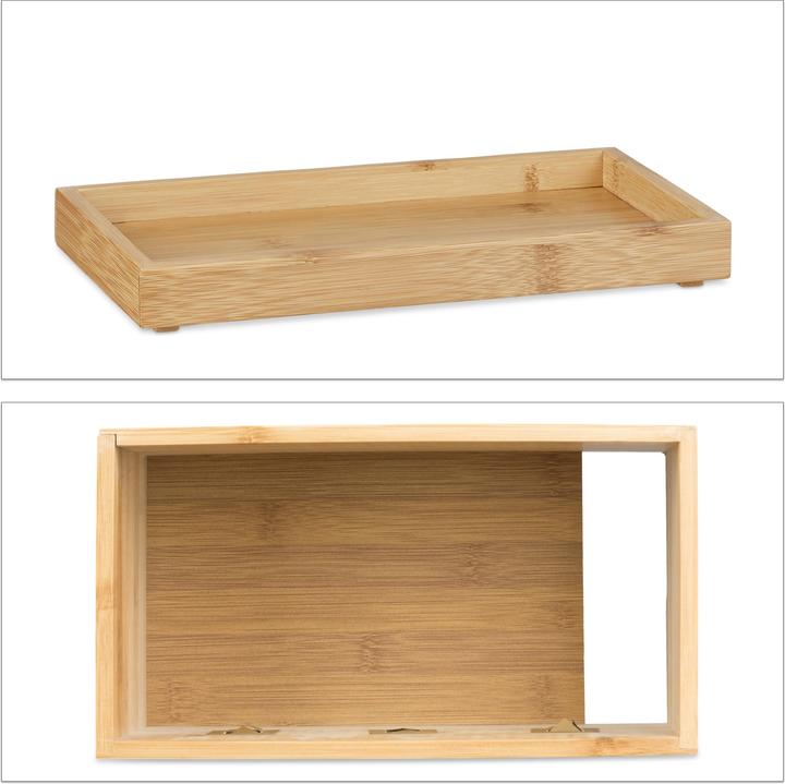 Image du produit Relaxdays Bambou (Trou de câble, 25.50 cm)