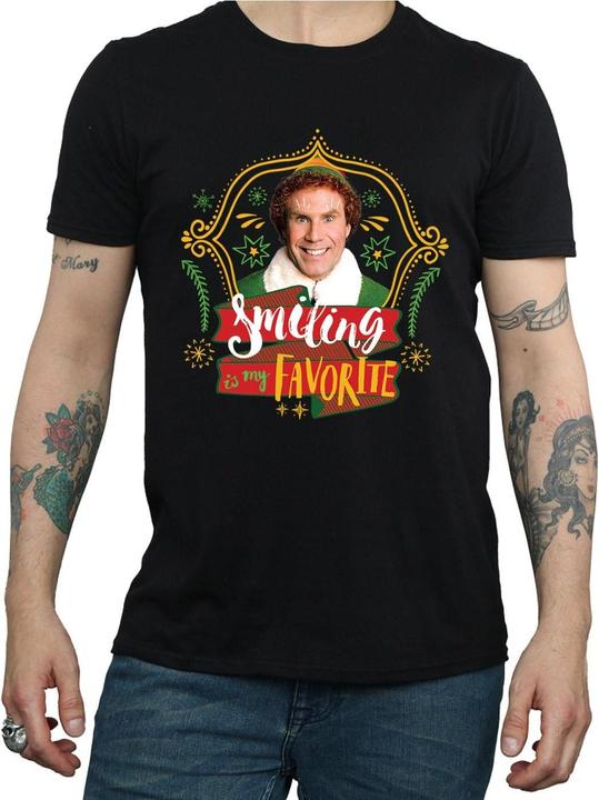 Immagine prodotto Elf Buddy Smiling Maglietta Uomo (M)