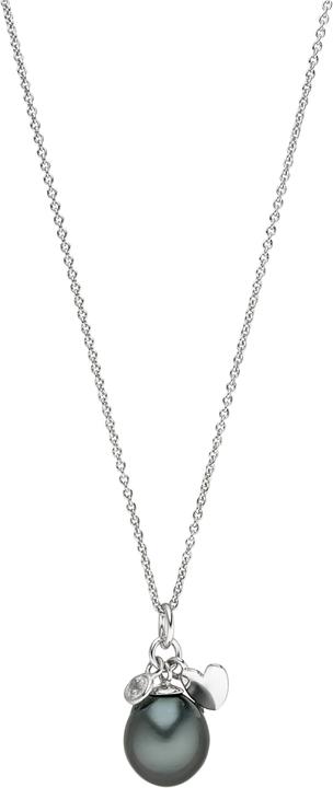 Image du produit Adriana la mia Perla Collier avec perles de Tahiti (Argent 925, Zircone)