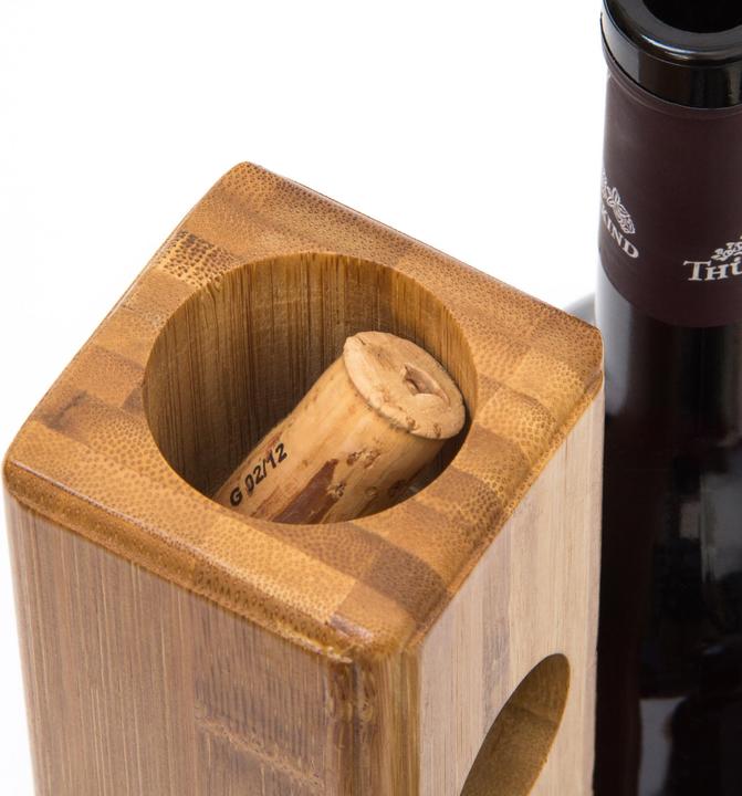 Actual product image Relaxdays Wine rack (Wine bottle holder)