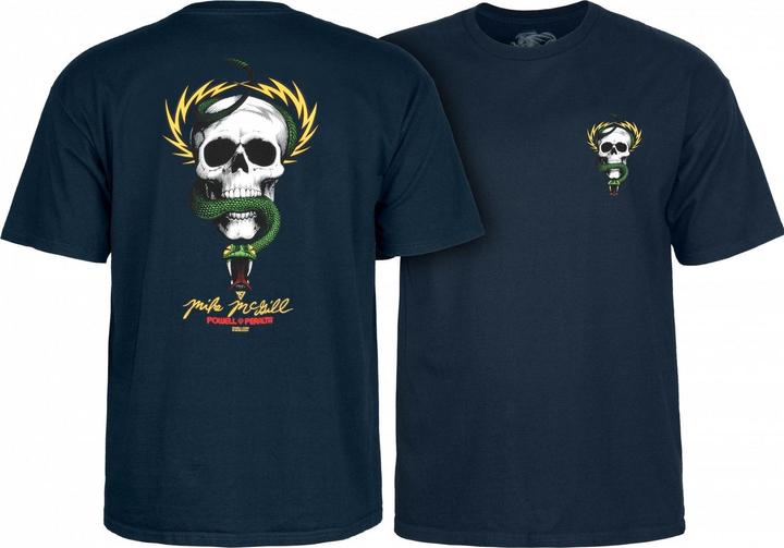 Image du produit Mike McGill Skull & Snake T-Shirt Navy (XL)