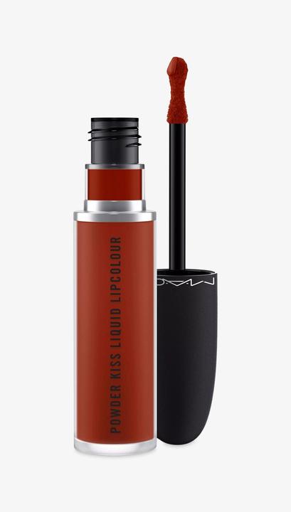 Actual product image MAC Cosmetics Powder Kiss Liquid Lipcolour (982 Marrakesh-Mere)