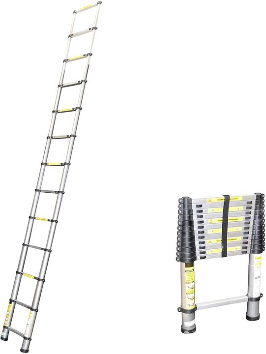 Gartler Teleskopleiter aus Aluminium 5m (Teleskopleiter)