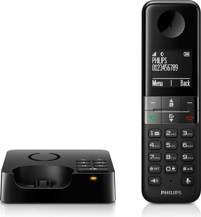 Productafbeelding Philips D4551B - Draadloze telefoon met antwoordapparaat