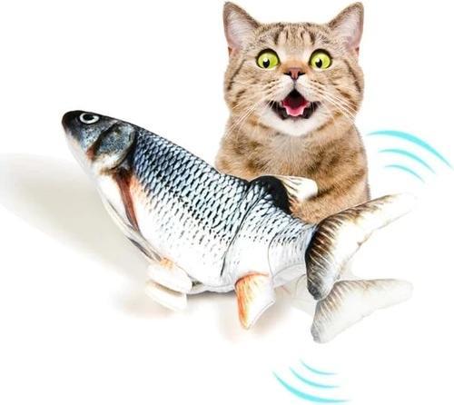 Image du produit PhoneLook Jouet en peluche pour chats Poisson dansant Jeu pour animaux de compagnie (Jouet en peluche chat)