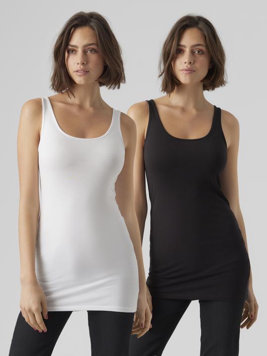Image du produit Vero Moda Vmmaxi My Soft Long Tank Top Jrs 2-Pack (XXL)